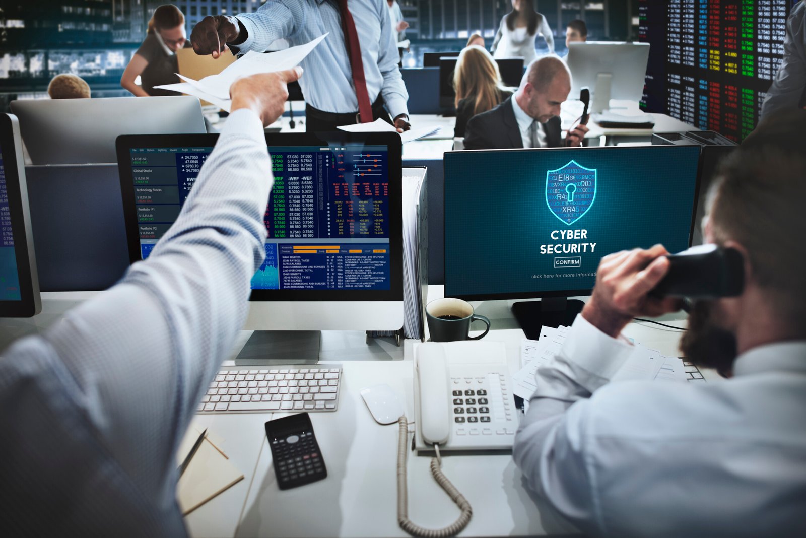 Cyber Security Protection Firewall Interface Concept Techblokes
